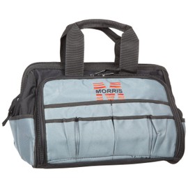 Morris Products 53514 Easy Search Tool Bags with Plastic Tray, 16" Length, 10" Width, 11" Height, 24 Outside Pockets