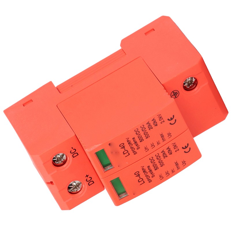 PV Surge Protection Device Photovoltaic Circuit Breaker Protector 2P 20‑40KA