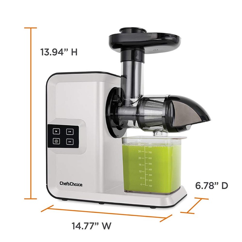 Chef’sChoice Juicer Cold Press Masticating with Quiet Motor Digital Controls