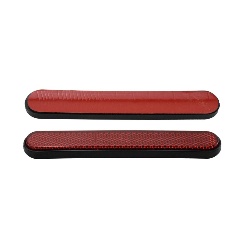 HDBUBALUS Pair Front & Rear Saddlebag Deadbolt Reflector Lower Fit