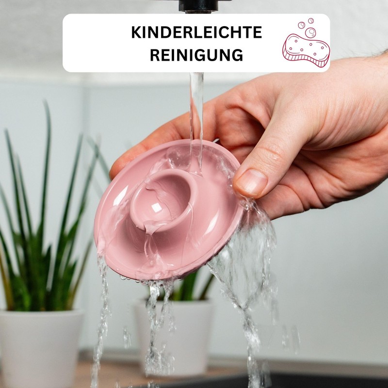 Westmark 206222EP 6 PUNTO EGG CUPS ROUND SAN PINK 6