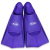 Kiefer Silicone Training Swim Fins, Men Size 6-7/Women Size 8-9,
