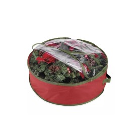 Whitmor NEW -Whitmor  Christmas Wreath and Garland Bag Up To 30 Inch Wreath Zipper