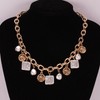 Charm Necklace for Women Dainty Gold Charm Necklace for Women