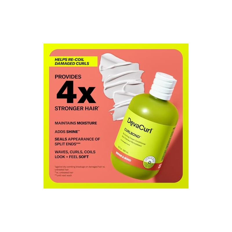 DevaCurl CurlBond Acondicionador en Crema Re-Coiling