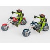 Formano Decorative Frog 'Biker', Length: 22 cm, Made of Artificial
