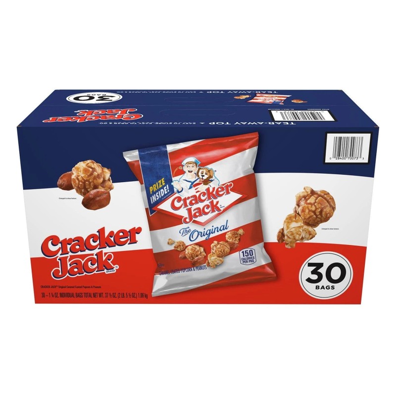 Cracker Jack 2 Pack Cracker Jack Original Caramel Coated Popcorn