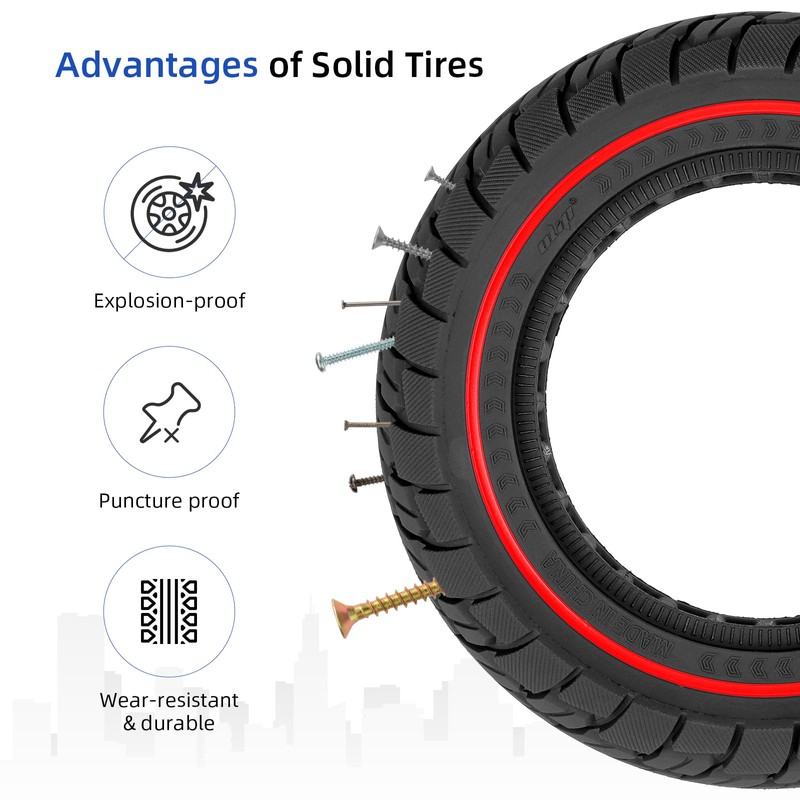 ulip 10x2.5 Solid Tires 10 Inch for Kugoo M4/M4 Pro