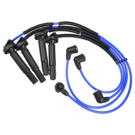 ACROPIX Subaru Compatible Forester Legacy Impreza 2.5L Car Spark Plug Coil Wire Ignition Coil Harness Cable - Set of 4