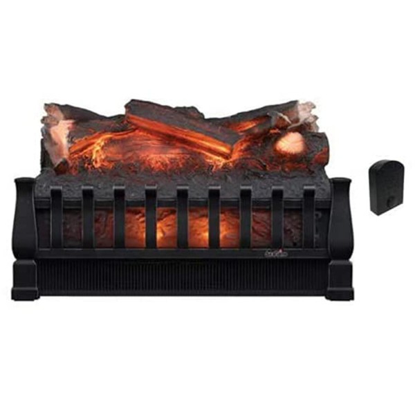 Duraflame 20" Electric Fireplace Log Set Insert and Fire Crackler