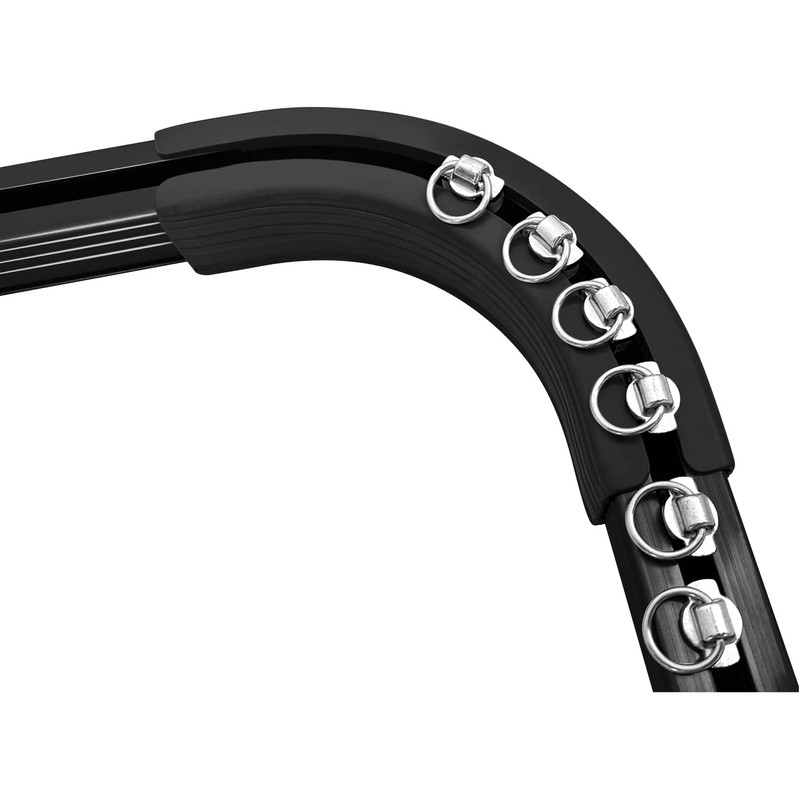 ZSHINE Curtain Single Tracks Heavy-Duty Curtain Rails 90 Degree Connector