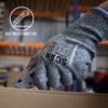 Scan Cut Resistant Level D Gloves, PU Palm, Conforms to