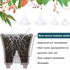 CoscosX 40 Pieces Upgraded Cone Flower Pot Hole Mesh Pad