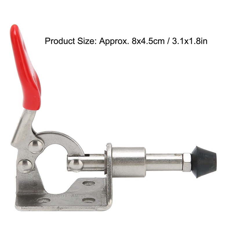 EVTSCAN GH-301-ASS Toggle Clamp, Stainless Steel Welding Clamp, Quick Release