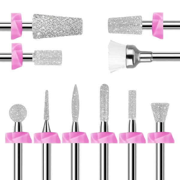 Does not apply Nail Drill Bits:10Pcs Dimond Sanding Bit Sets