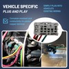 MECMO Trailer Wiring Harness for 2005-2010 Honda Odyssey 4-Way Flat