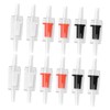 Operitacx 18pcs Mild Abs Aquarium Air Pump Non-Return Check Valves