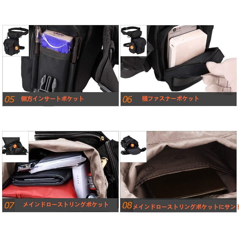 Forbestly Leg Bag Tactical Military Sport Outdoor Waterproof Work Pouch