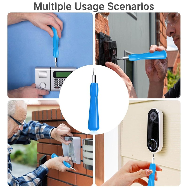Lyvixora Ring Doorbell Screwdriver Bit Set - T6 & T15