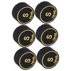 6pcs Pool Cue Tips Professional Multi Layers Billiard Pool Cue