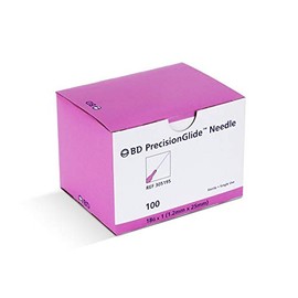 BD PrecisionGlide Needle, 18G 1in 305195