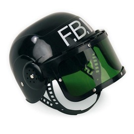 FRIES FBI-Helm, Multi-Colored, Costumes