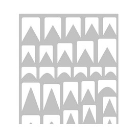 Generic Classic White French Tips Manicure Nail Stickers Decals DIY R425 White Nail Wraps Stickers Manicure Supplies for Women Nails Full Long Lasting Easy Apply and Remove