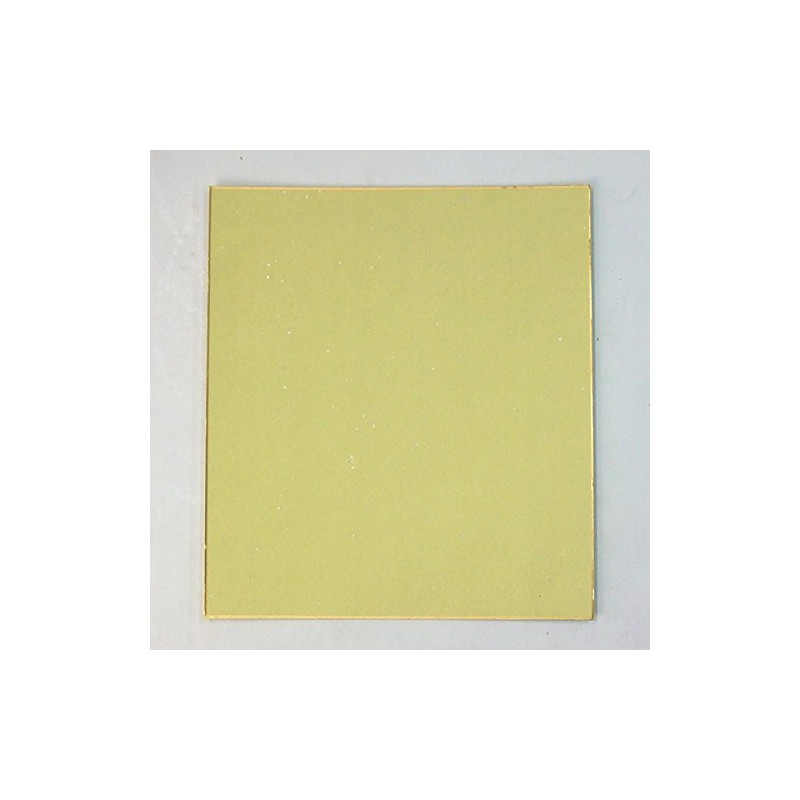 Large Shikishi Inner Gold Covered Paper Outer Torinoko, Round Window,