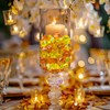 HappyFiller Fall Decor Fake Ice Rocks Cubes Acrylic Gems Stones