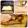 Tondiamo 76 Pcs Laser Material Explore Kit for Laser Engraving