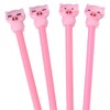 okhobby 24 Pieces Cute Pig Writing Gel Ink Pen Novelty