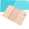 Ciieeo Notebook Cover Handmade Pu Leather Journal Protective Cover Slots