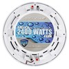 Rockville MS10LW 10" 2400 Watt White Marine/Boat 10" Free Air