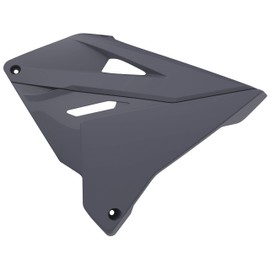 Polisport Radiator Shroud Set (Restyle ('19)) (Nardo Grey) Compatible With 01-08 SUZUKI RM250