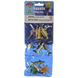 12 Piece Aquatic Animals Playset