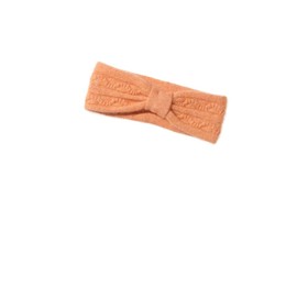 Headband Item Name Sophia, Feingestrickt, 10% Cashmere/40% wool 30% Acrylic, 20% angora - Orange