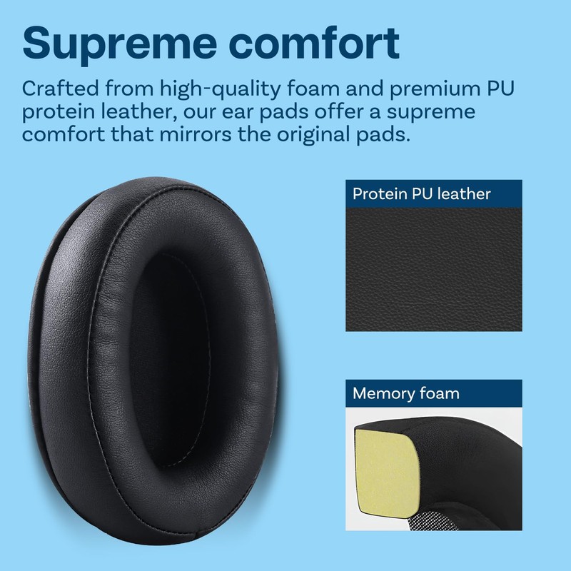 Ear Pads Replacement for HyperX Cloud Stinger/Cloud Flight/CloudX/Cloud II/Cloud III/Cloud