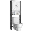 infurnic Over The Toilet Storage Cabinet, Farmhouse Toilet Cabinet Bathroom