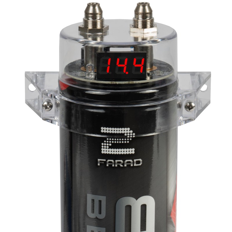 Belva BB2D 2.0 Farad Capacitor with Digital Red Display, Perfect