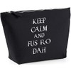 Hippowarehouse Keep calm and fus ro dah printed make up