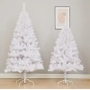 Snowy White Xmas Tree For Home Office Decor Holiday Season