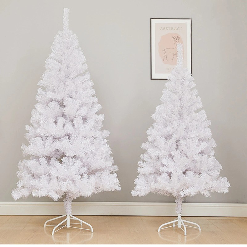 Snowy White Xmas Tree For Home Office Decor Holiday Season