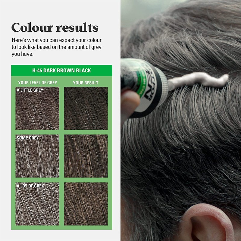 Just For Men Original Formula Dark Brown Black Hair Dye,