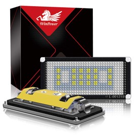 Win Power Licence Plate Lighting, Pack of 2