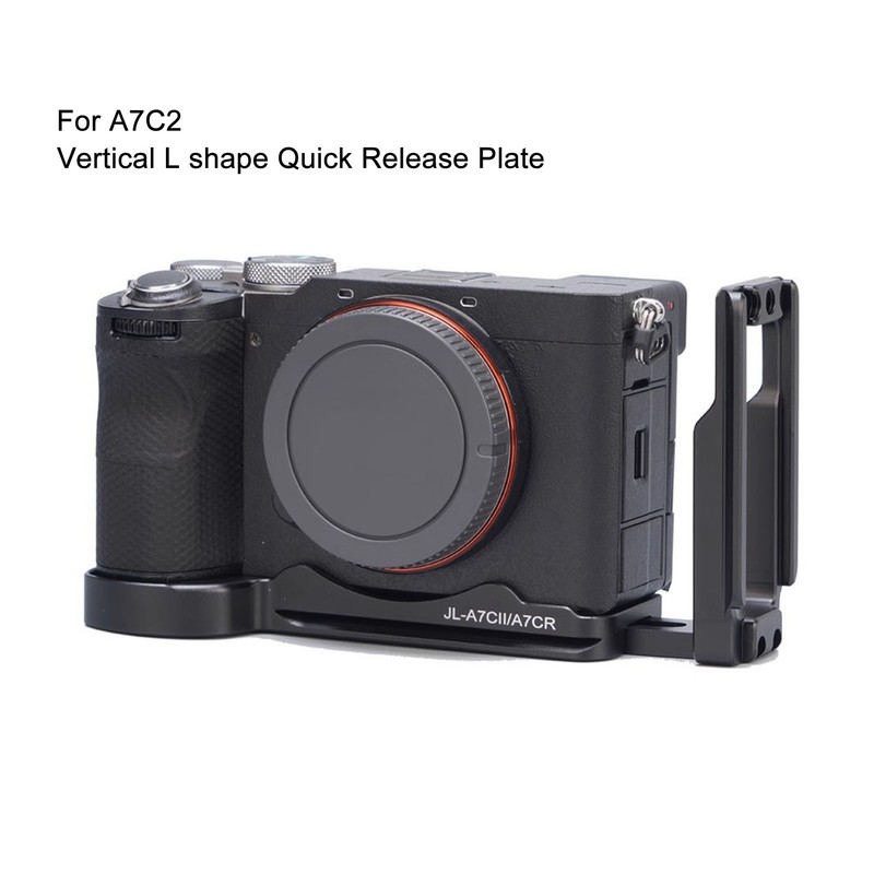 Vertical Quick Release Plate Aluminum 1/4inch 3/8inch Holes Silicone Protective