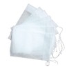 Pack Of 100 Empty Drawstring Tea Bags Convenient And Brewing