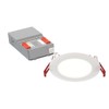 Juno LED Recessed Lights 4 Inch Round Baffle Wafer Downlight,