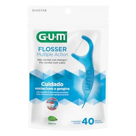 GUM Flossers Acción Multiple 40