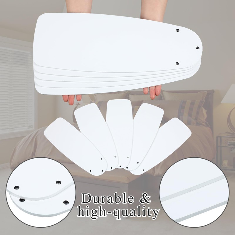 Kittmip 10 Pack Replacement Fan Blades for 42" Ceiling Weatherproof