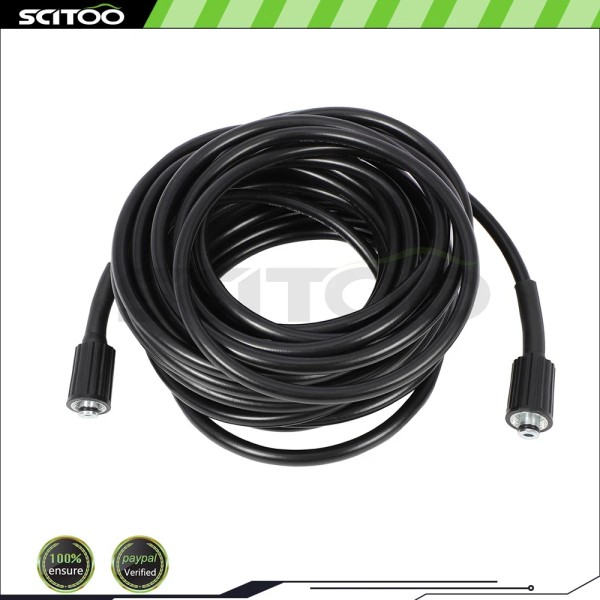 SCITOO 50 ft 3200PSI High Pressure Washer Hose - Replacement